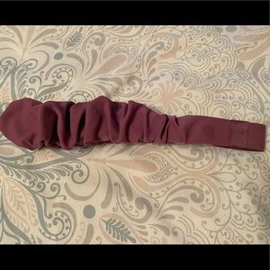 lululemon Nulux Gathered Headband *NWOT Vintage Plum
